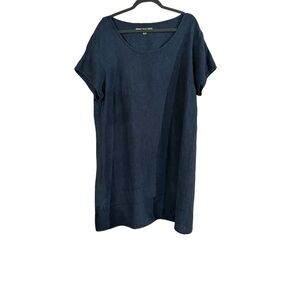 FLAX Brand Size Large Mid length One Tuck Dress